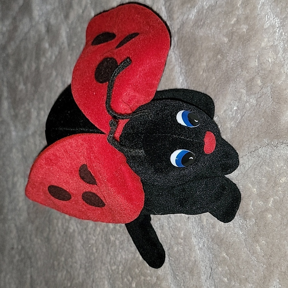 (J2) Lady bug Plush Creations hand puppet